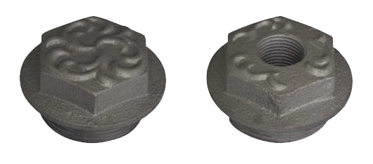 Комплект резьбовых заглушек Z02 размер: 1/2" или 3/4"
